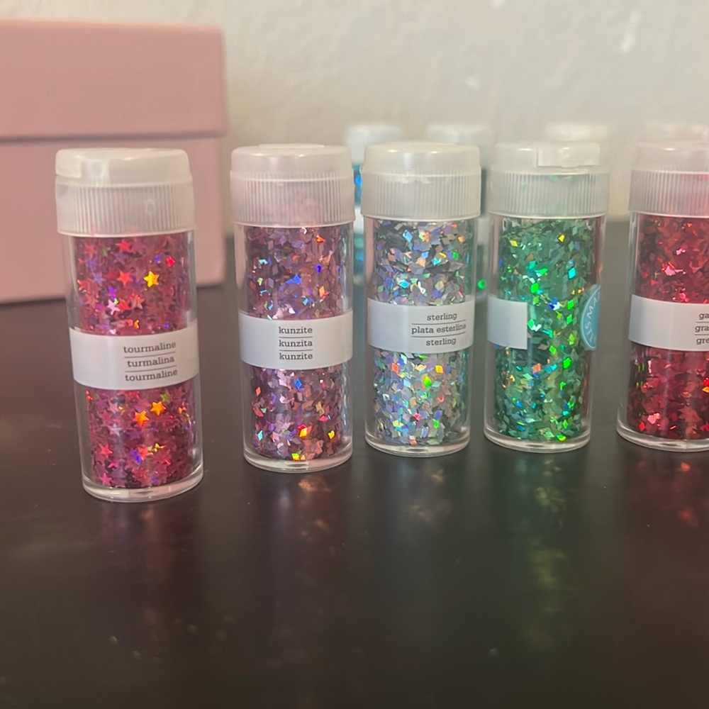 Martha Stuart Glitter Bundle 40 multiple colors.